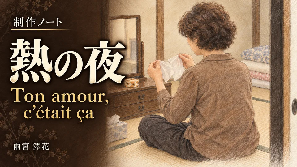 「熱の夜」制作ノートのサムネイル